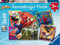 Ravensburger Kinderpuzzle - 12004115 Marvel Spider-Man - Puzzle für Kinder ab 5 Jahren, mit 3x49 Teilen