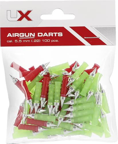 Umarex Airgun Darts Dart-Munition, 5,5 mm Kaliber, 100 Stück | für Luftgewehre und Luftpistolen