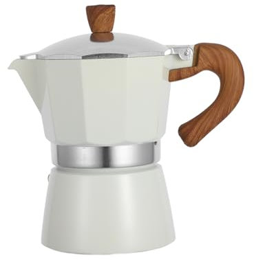 GRIRIW 1pieza Cafetera Espresso De Pot De Café Para y Diseño y De Usar Para Color Blanco