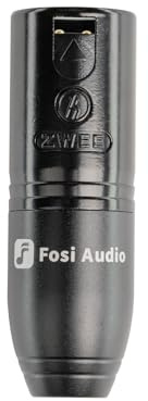Fosi Audio Adattatore da 4,4 mm a XLR per cuffie magnetiche Planar i5