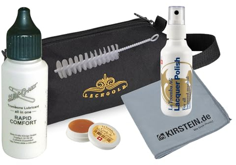 Lechgold Pflegeset für Posaune, Zugöl, Zuggleiten ohne Kleben und Stocken