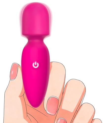 Vibradorador mujer juguetes Eróticos para Pareja Sexuales Vibradores Consoladores.. para Mujer con Vibración Mini Vibrador Mujer con 8 Modos Succionador de Clítoris Femenino (Rosa)