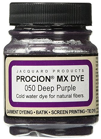 Jacquard Products Deep Purple-Jacquard Procion Dye, Acrylic, Multicolour, 4.74x5.08x5.33 cm