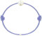 LES POULETTES BIJOUX - Bracelet Enfant La Perle Blanche des Petites Poulettes - Classics - Violet