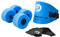 Aqua LEISURE Aqua Fitness Trainingsset – 6-teiliges Wassertrainingsset für Aerobic-Übungen, Barbells und Workout-Routine