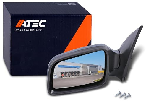 ATEC Germany 1x Elektrischer Außenspiegel links beheizbar Seitenspiegel asphärisch Kompatibel mit OPEL ASTRA G Caravan (T98), ASTRA G CC (T98), ASTRA G CLASSIC (T98), ASTRA G CLASSIC Caravan (F35), AS