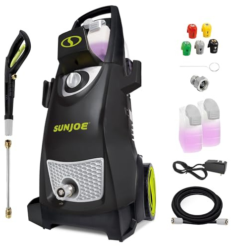 Sun Joe Pressure Washer, Electric Power Washer, Heavy-Duty 2500 Max PSI (2030 PSI PWMA Rated)-Portable Cleaning & Washing Machine System, Patios & Sidewalks, SPX3000