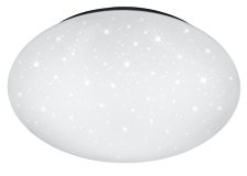 Reality Leuchten Deckenleuchten Putz R62681201, Schirm Kunststoff, inkl. 12 Watt LED