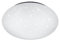 Reality Leuchten Deckenleuchten Putz R62681201, Schirm Kunststoff, inkl. 12 Watt LED