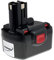 Batteria per Bosch Trapano avvitatore PSR 14,4VE-2 NiMH O-Pack Cellule giapponesi, 14,4V, NiMH