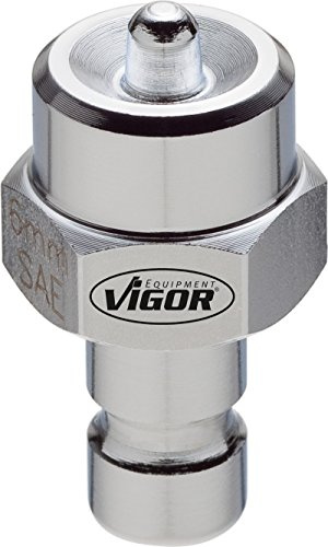 VIGOR Druckstück 6 mm SAE, V2556 | Ø max 6 mm, 20 g, 6 mm, Druckstück 6 mm SAE, Durchmesser (min-max): 6
