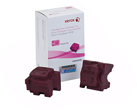 Xerox ColorQube 8700/8900 Magenta Solid Ink (2 Sticks, 4,200 Pages) - 108R00996