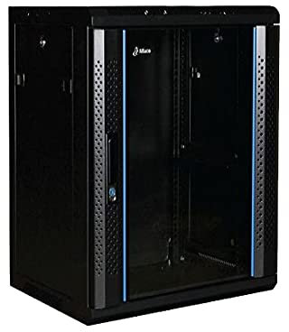 15 HE 19 Zoll - 19 Wandschrank mit Glastür (BxTxH) 600x450x820mm - NEU! 19Power GmbH
