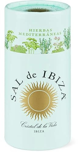 Sal de Ibiza Granito con Hierbas/mit mediterranen Kräutern, Streuer 55 gr.