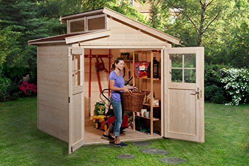Weka Gartenhaus 226 Größe 1 Natur