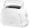 Clatronic® Toaster | 2-Scheiben-Toaster | integrierter Brötchenaufsatz | Aufwärm-, Auftau-, Schnellstoppfunktion | 2 Kontrollleuchten | Krümelschublade | Kabelaufwicklung | TA 3565 weiß