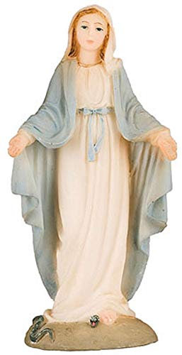 Florentine Our Lady of Grace mit Medaillen, 10,2 cm