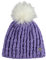 Bench Mütze Pudelmütze mit Fleece-Innenfutter Violet Tulip -