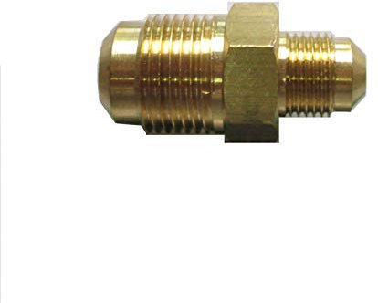 RACCORDO DIRITTO RIDOTTO NIPLES NIPPLO CLIMATIZZATORE CONDIZIONAMENTO 3/8 x 1/2