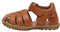 Naturino SEE-Sandales semi-fermées en cuir, Cognac 32
