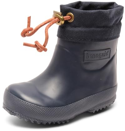 Bisgaard Unisex Kinder Rubberen boot - Winter Baby Gummistiefel, Blau, 27 EU