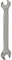 BRILLIANT TOOLS BT010901 Clé à fourche double, 8 x 9 mm [Powered by KS TOOLS]
