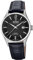 Festina Uhr Für Herren F20007/4 Swiss Made Silber Edelstahl Case SchwarzLeder Band