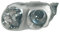 Scheinwerfer links, H7/H7, elektrische Anpassung, kompatibel mit Mercedes CLK von 03/1997 bis 02/2003