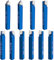 10PCS 1/4 Metal Lathe Tooling Carbide Tip Tipped Cutter Tool,C6 Bit Cutting Set,for Metal Lathe Turning, Boring, and Chamfering