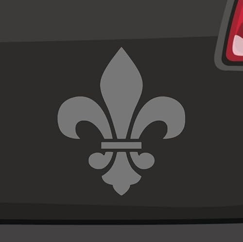 Heraldische Lilie Aufkleber -6 Größen 21 Farben- Fleur de Lis Wappen Frankreich