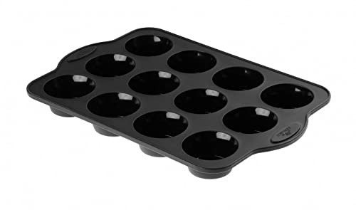 Gerlach Smart Black Muffinform Silikon 12-er Backform