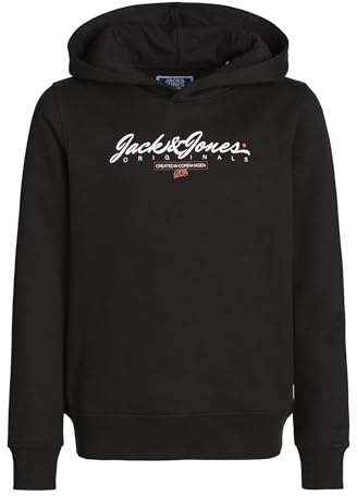 JACK & JONES Jungen Jorsymbol Sweat Hood FST Jnr Kapuzenpullover