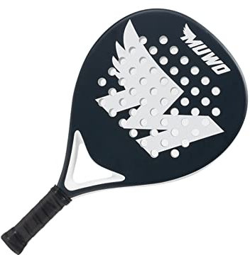 MUWO Sevilla Toledo Salamanca Bilbao Padelschläger für Padel-Tennis. Mit ultraweichem Eva-Kern, Fiberglas Rahmen und Einer Tragetasche, für Anfänger und erfahrene Spieler geeignet (Salamanca)