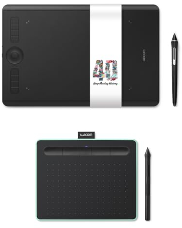 Wacom Intuos Pro Medium + KOSTENLOSES Wacom Intuos Small BT, Pistazie: 40 Jahre Jubiläums-Bundle
