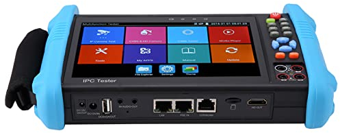 IPC-9800 Plus-Serie 7-Zoll-Touchscreen-IP-CCTV-Tester4K H.265 TVI CVI AHD Analog AC 100-240V (IPC-9800MOVTADHS-Plus EU-Stecker)