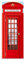jojofuny Londoner Telefonzellen-aufkleber 2er-pack 3d-türaufkleber Selbstklebende Wanddekoration Für Zuhause