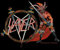 Slayer Aufkleber Show No Mercy Sticker Bands Trash-Metal ca. 12x10 cm