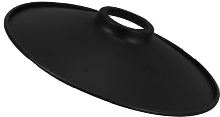 PRETYZOOM Metall Lampenschirm Eisen Gefertigt Flach Kronleuchter Licht Schatten Home Decor Zubehör Einfache Montage
