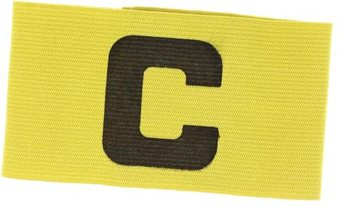 Kisangel 2 Stück Kapitänsbinde Holen Sie Sich Outdoor-Sportarmband Rugby-Spielerarmband Match Athletic Wiederverwendbares Kapitänsabzeichen Fußball-Fußballarmband Armbänder Der