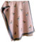 GFM® RNSHL-88-A-BGLB Weihnachtstuch, Motiv: Rotkehlchen, Kaschmir-Textur, Rnshl Schal, Rosa, Rnshl-Schal, Rosa, L
