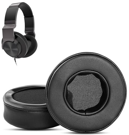 HAIZEEN Ohrpolster Kompatibel mit AKG K545 K845BT K540 Kopfhörer Ohrpolster Ersatzkissen (Proteinleder/Memory-Schaumstoff)