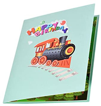 DIYEAH 1satz Geburtstagskarte Mit Chic Einzigartige Kinderkarten Für Geburtstag Für Jungen Und Mädchen Kreative Und Dekorative Grußkarte Für