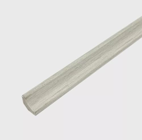 Waterproof Polymer Scotia Beading 2.4m lengths (Pack of 10) 30 Colours (Grey Oak)