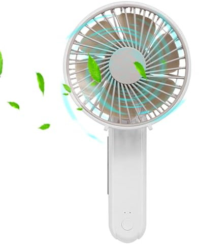 Ventola da viaggio, ventilatore portatile - Ventole da scrivania regolabili in modalità multipla a 3 velocità - Ventole da scrivania portatili per picnic da spiaggia da viaggio