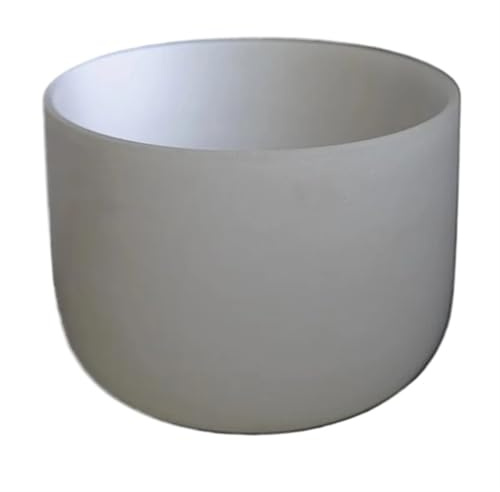 Crystal Singing Bowl Large Bowl Meditation Accessories Set Singing Crystal Sound Healing Instrument(6in)