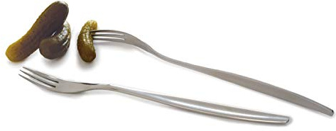 Norpro 8 Long Handle Stainless Steel Pickle Forks, Set of 2