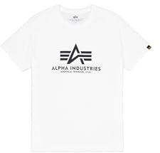 Alpha Industries Herren T-Shirt Basic T, Gr. XX-Large, Weiß (White 09)