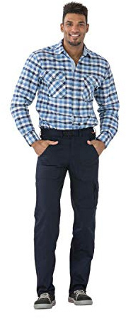 Planam 182052 BW 290 Cargo-Bundhose, Hydronblau, Größe 52