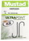 Mustad ABERDEEN SZ1/0 10X7 Hooks - black/nickel