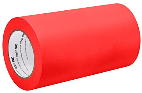 TapeCase 33-50-3903-RED Vinyl/Gummi-Klebeband, umgewandelt von 3M Duct Tape 3903, 12.6 psi Zugfestigkeit, 50 yd. Länge: 84 cm